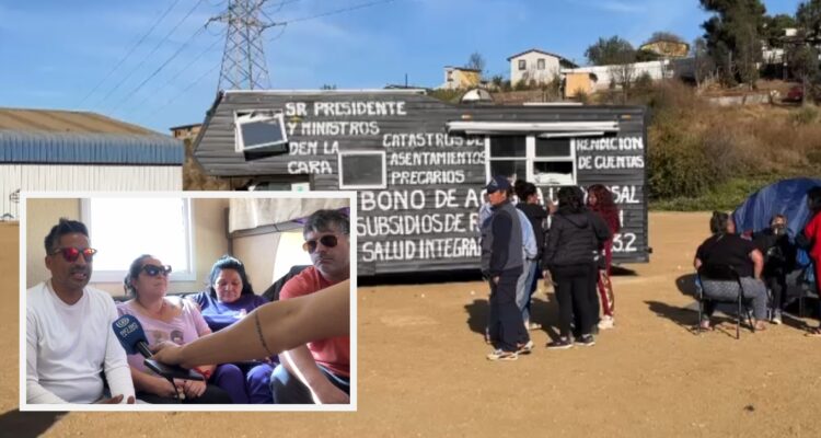 Damnificados de megaincendio inician huelga de hambre en Viña del Mar