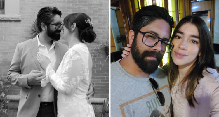 Daniel y Mariana, se conocieron en un intercambio y se casaron 12 años después