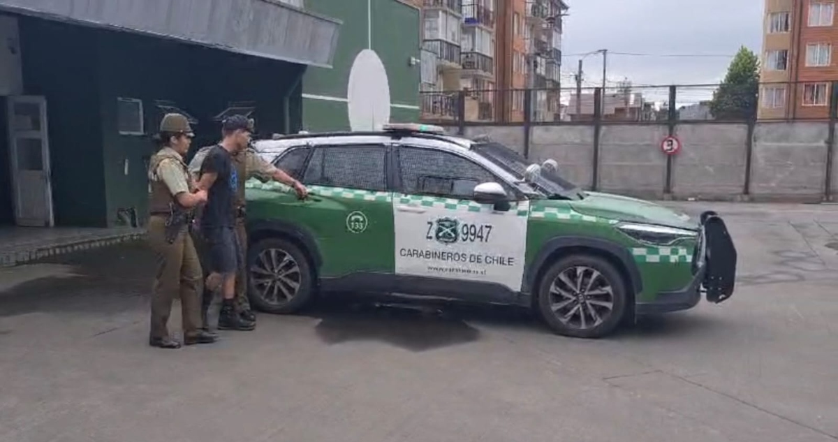 Delincuente roba casa de adultos mayores en San Pedro de la Paz