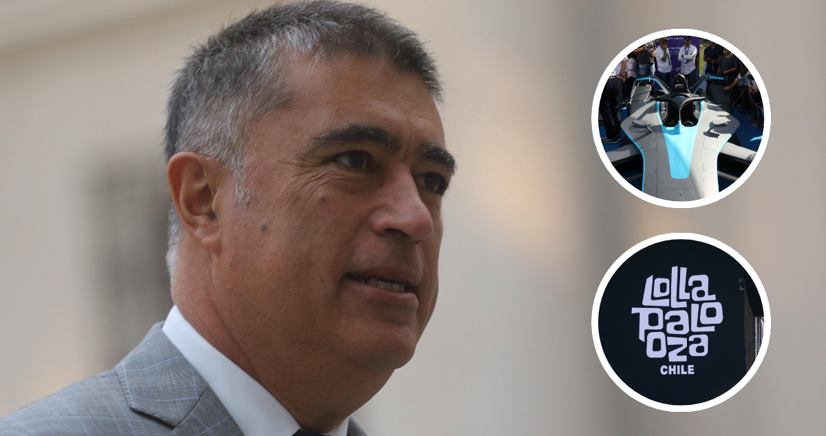 Desbordes confirma conversaciones para el regreso de Lollapalooza y la Fórmula E a Santiago
