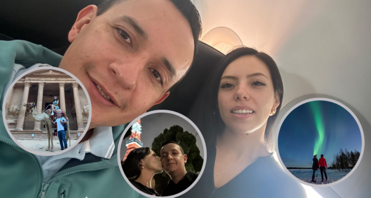 Chilena halló el amor de su vida en un mal día de trabajo y hoy viven su relación recorriendo el mundo