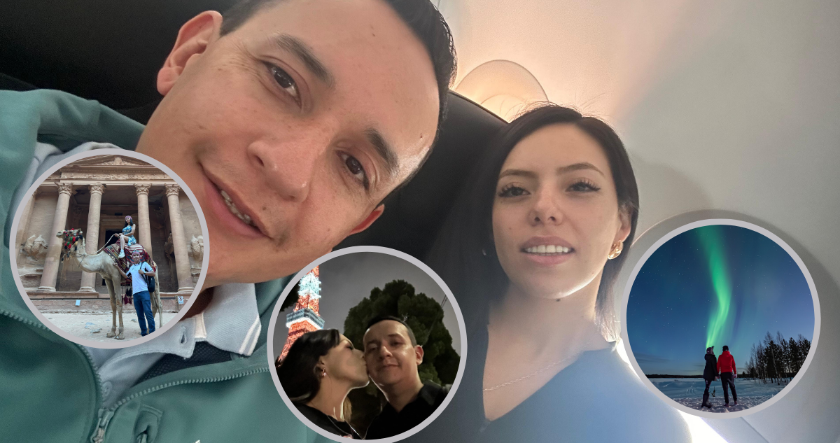 Chilena halló el amor de su vida en un mal día de trabajo y hoy viven su relación recorriendo el mundo