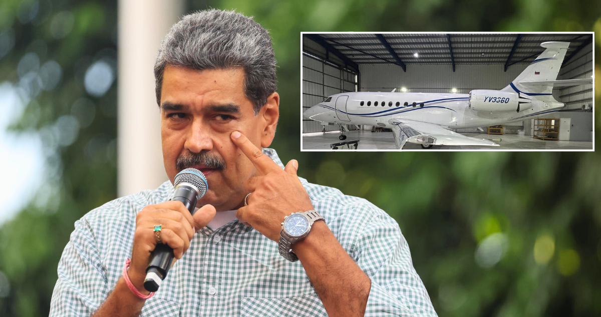 Venezuela tilda de “robo descarado” la incautación de un avión por parte de EE.UU.