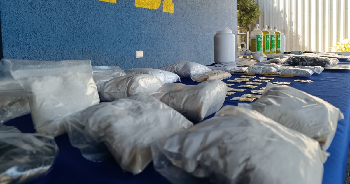 Droga abultada en Lota