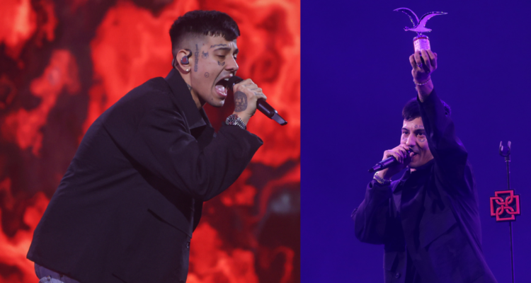 Duki desató la fiesta en Viña con “Marisola” y otros éxitos: se llevó gaviotas de plata y oro