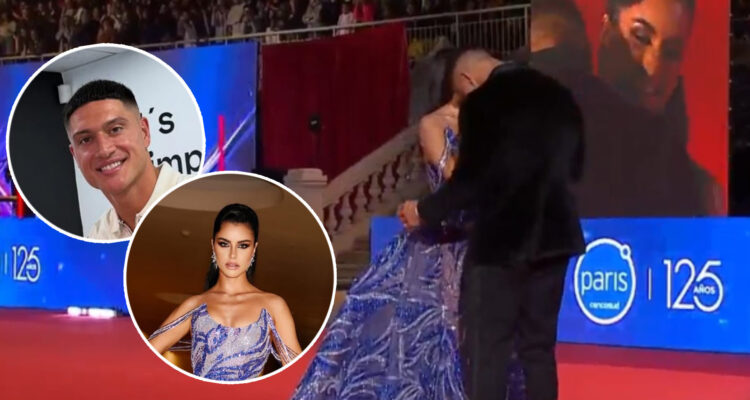 ¿Y el beso? Emilia Dides y Sammis Reyes aparecen juntos en la Gala de Viña y avivan rumores de romance