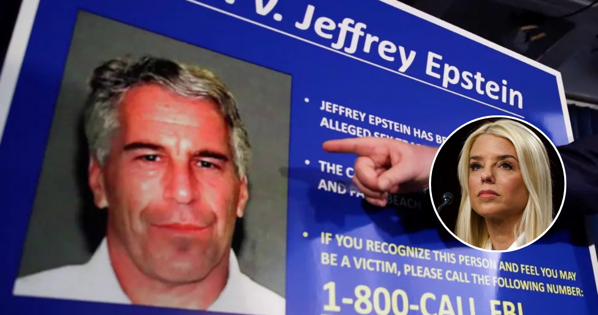 Fiscal Pam Bondi desclasificará este jueves los archivos de Jeffrey Epstein