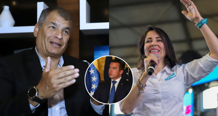“Superaremos a Noboa”: expresidente Correa asegura que González se impondrá en primera vuelta