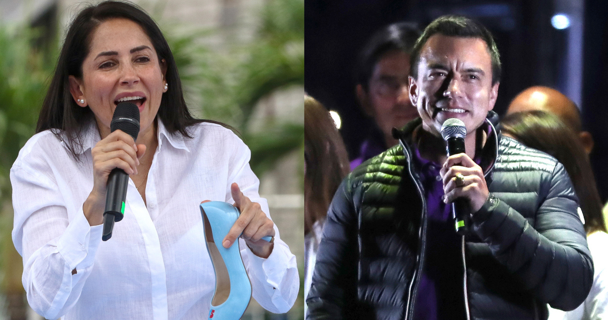 Reñidas elecciones en Ecuador: González festeja gran victoria sobre Noboa, pese a virtual empate