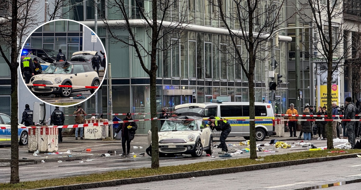 Auto embiste a grupo de manifestantes en Alemania y deja al menos 20 heridos