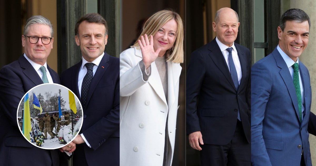 Tras contactos de EE.UU y Rusia: líderes europeos se reúnen en París para diseñar plan sobre Ucrania