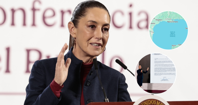 Sheinbaum reitera amenaza de demandar a Google por renombrar el Golfo de México: No tiene derecho