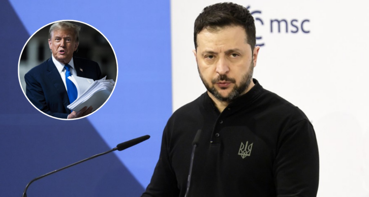 Zelenski afirma que Trump pide darle a EE.UU el 50% de los recursos naturales de Ucrania