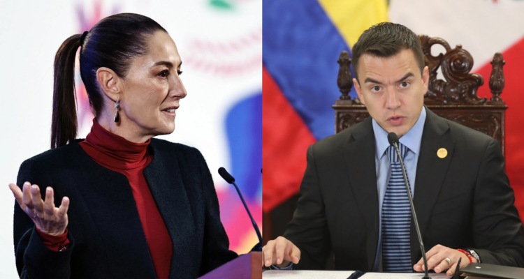 El ninguneo de Sheinbaum a aranceles de Ecuador: bromeó con que camarones mexicanos son más ricos