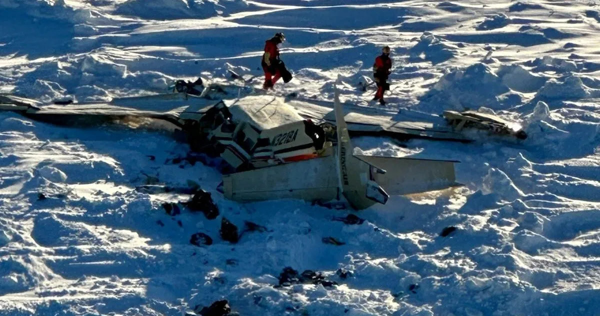 Encuentran avión que había desaparecido en Alaska sus 10 ocupantes murieron