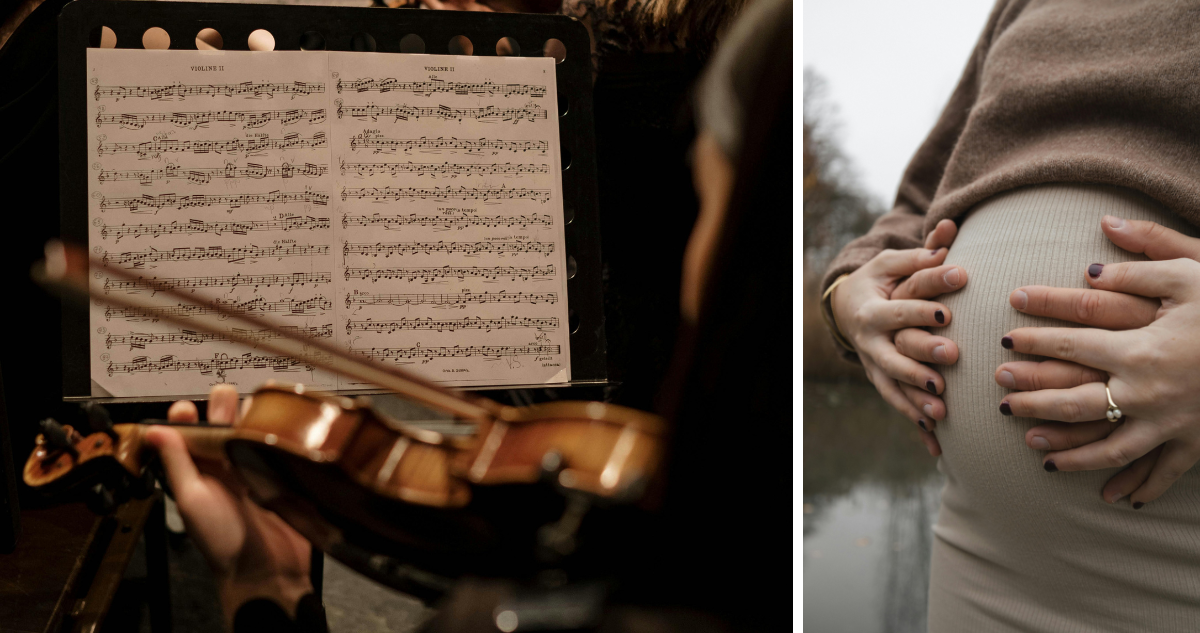 Estudio revela que la música clásica podría calmar la frecuencia cardiaca fetal
