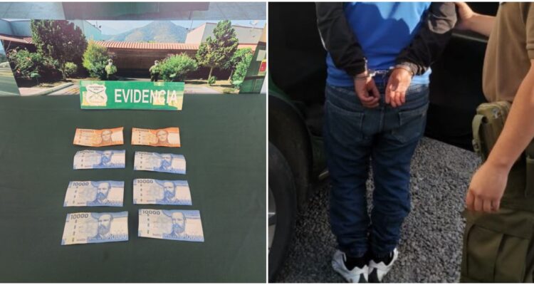 Detienen a extranjero acusado de cohecho: ofreció $100 mil a carabineros para zafar de multa