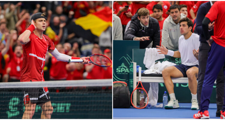 Federación de tenis belga se pronuncia sobre caso Bergs-Garin en Copa Davis