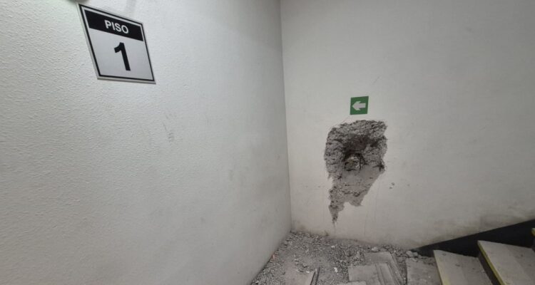 Realizan forado en Inspección del Trabajo para robar casa de cambio capitalina: no lo lograron