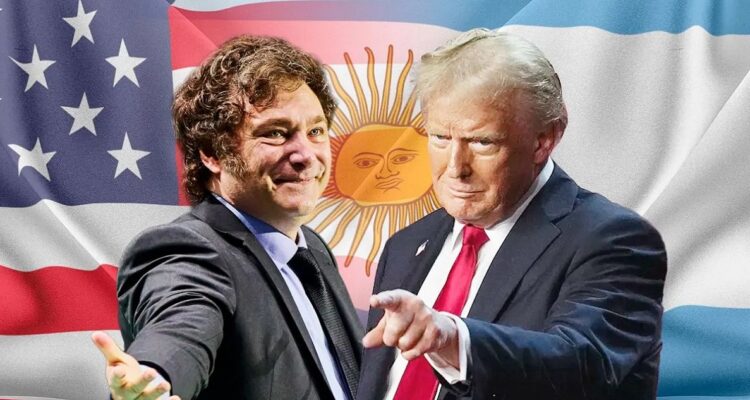Javier Milei y Donald Trump