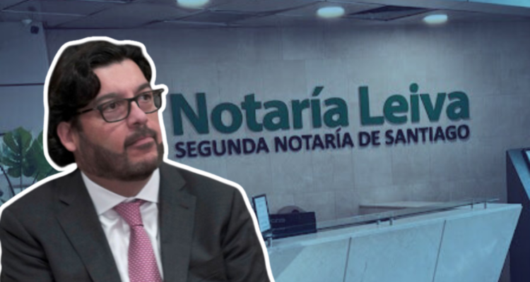 Chats de notario Leiva por firma electrónica: “Nadie tiene vocación de notario. Estamos por el lucro”