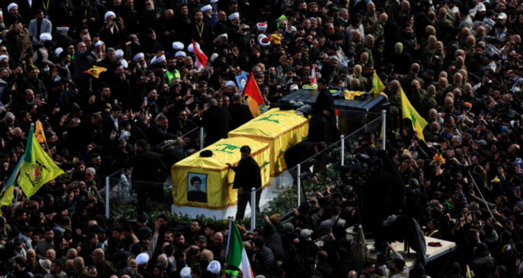 Funeral de Nasrallah congrega a decenas de miles de personas en Beirut, a cinco meses de su asesinato