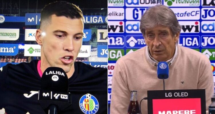 Arquero del Getafe cuestiona a Pellegrini y le exige 