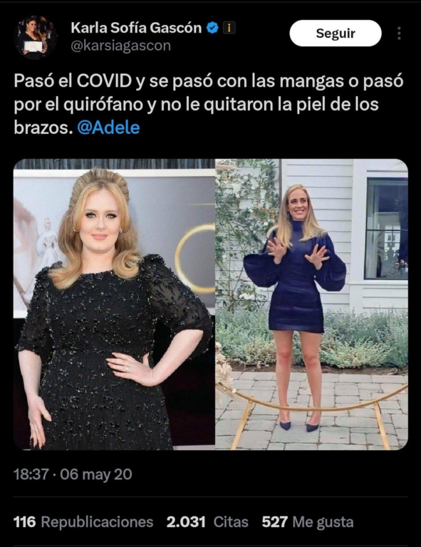 Tuits Emilia Perez