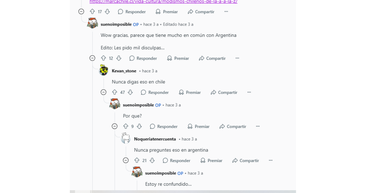 "Aprende a usar la wuea": gringo quiere aprender a hablar como chileno y recibe los peores consejos