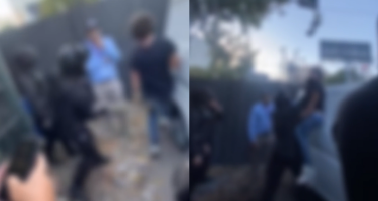Video muestra golpiza de guardias a hombre en la RM: agresores fueron desvinculados de empresa