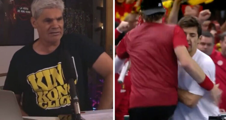 Guarello destrozó al equipo chileno de Copa Davis y a Cristian Garin.