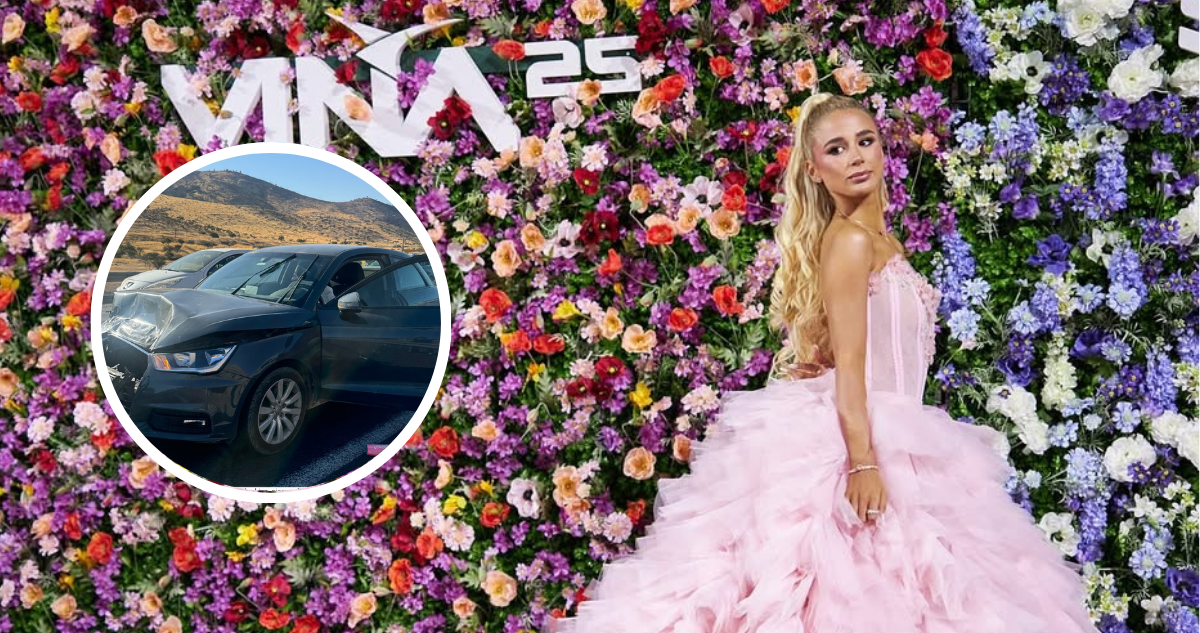 Valentina Torres, más conocida como ‘Guarén’, en referencia a choque de su auto Audi A1 en autopista