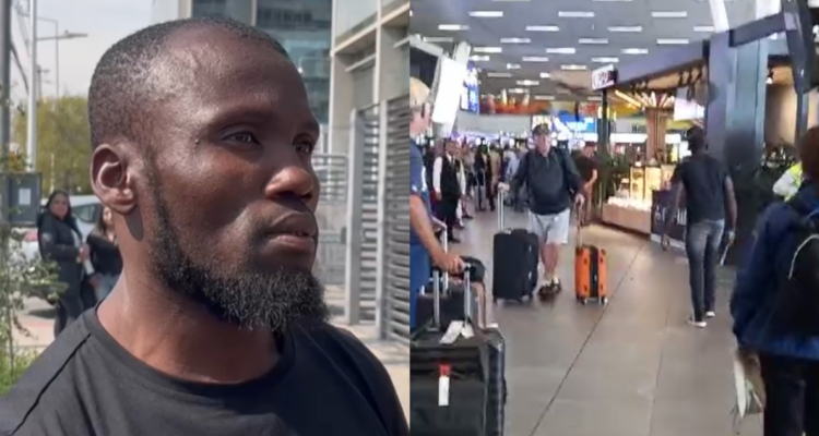 Hombre haitiano causa destrozos en el Aeropuerto de Santiago: protagonizó un hecho similar en 2024
