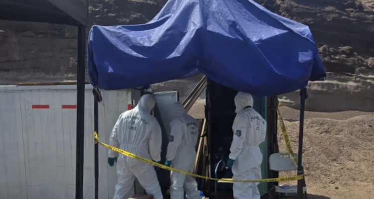 Hallan cadáver dentro de un contenedor en Antofagasta peritos creen que murió por cirrosis hepática