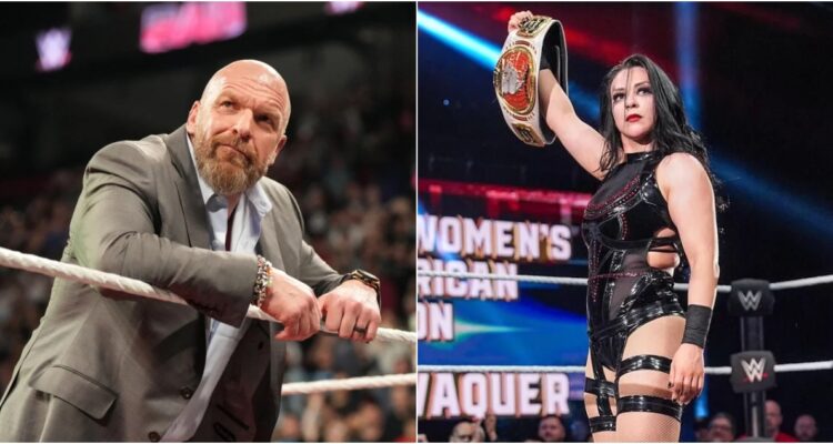 Triple H felicita a Stephanie Vaquer