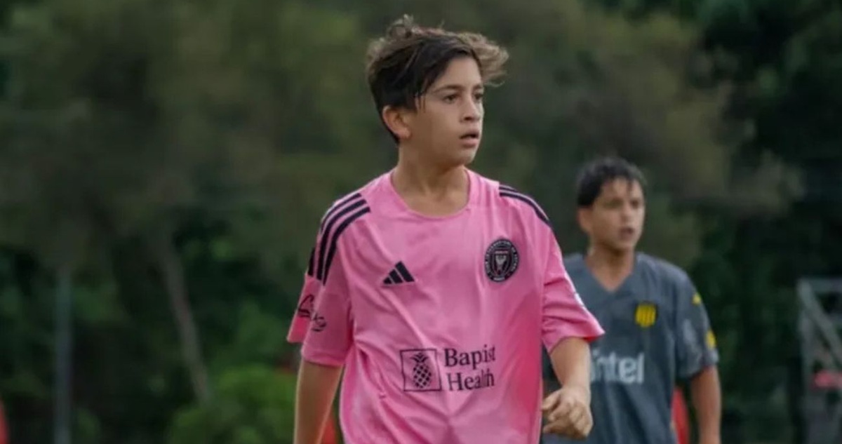 Thiago Messi deslumbró en Inter Miami.