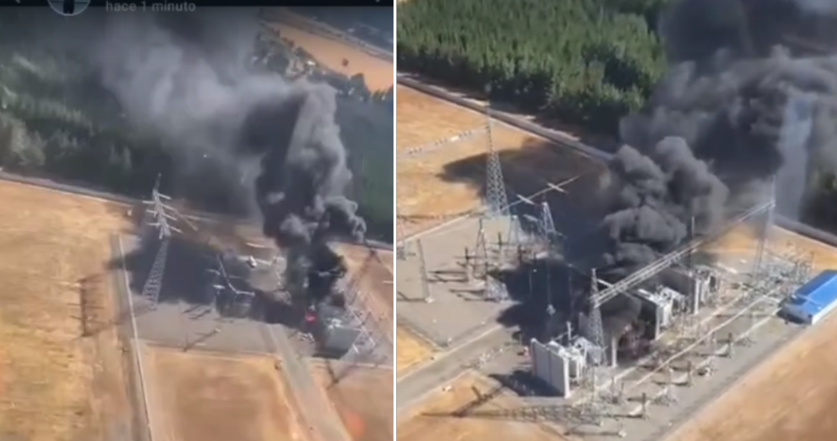 Incendio afecta a Subestación Eléctrica Culenco en Pemuco: habría explotado uno de sus equipos