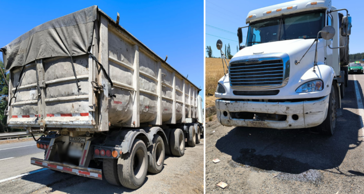 Seis detenidos deja operativo por robo de un camión avaluado en $120 millones en Los Ángeles