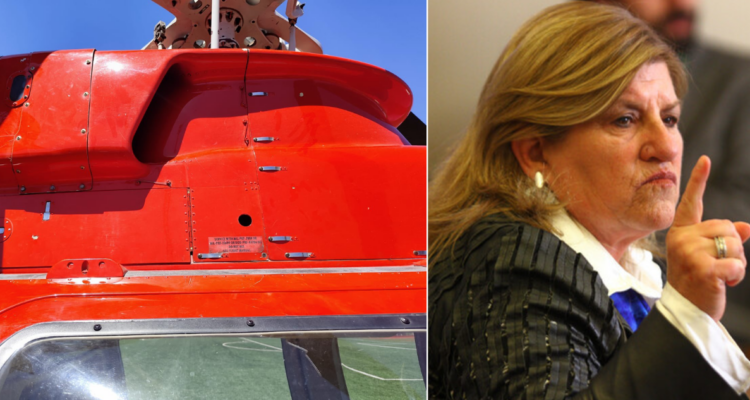 Araucanía: Diputada Naveillán interpone denuncia por ataque a helicóptero invocando Ley Antiterrorista