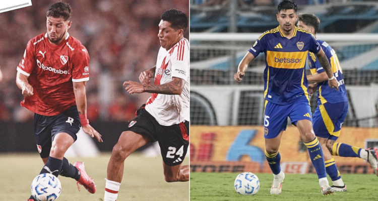 Independiente cae ante River sin Tapia y Boca sufre ante Racing en duelos de chilenos en Argentina.