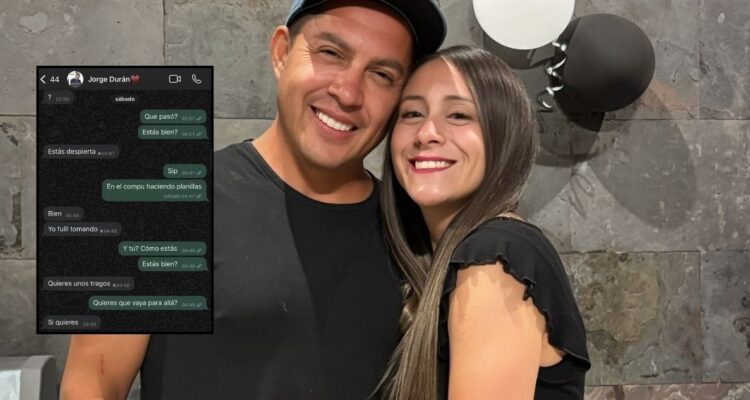 “Yo full tomando”: Revelan chat de Durán con denunciante previo a hechos acusados