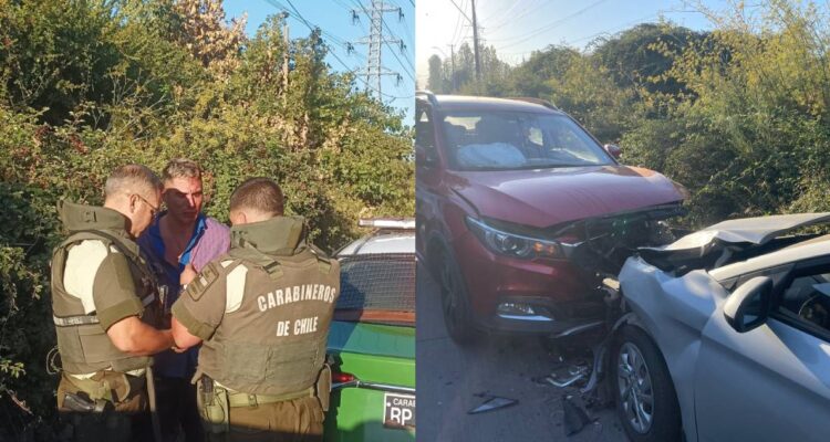 Detienen a Jean Paul Pineda tras protagonizar choque en La Pintana