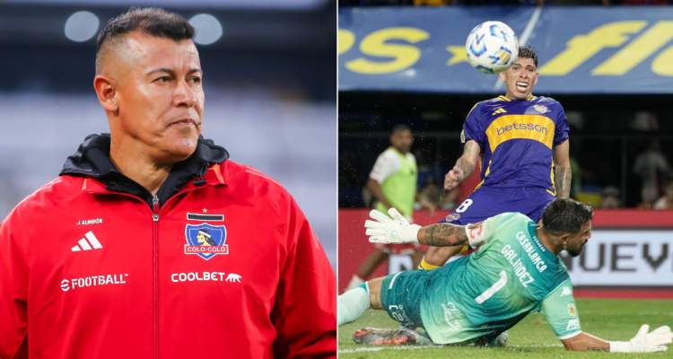 Jorge Almirón se rinde ante Carlos Palacios en sus primeros días en Boca Juniors.