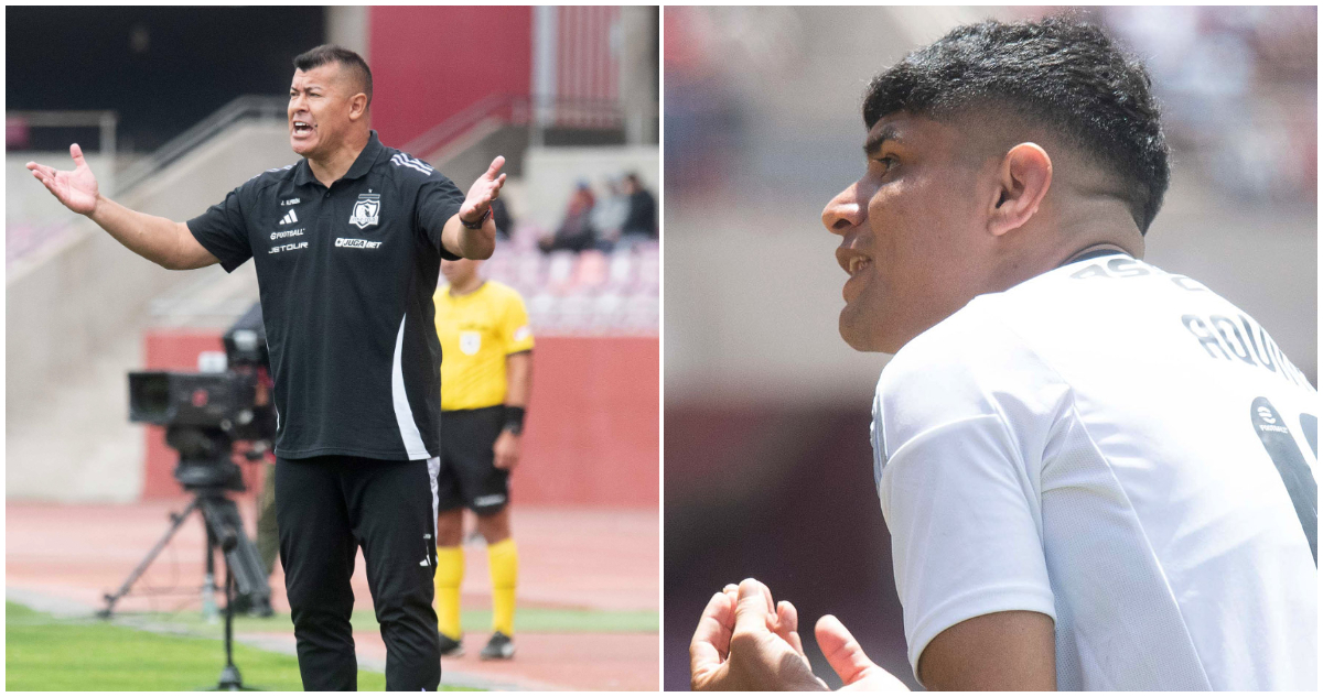 Jorge Almirón y Claudio Aquino en el Colo Colo La Serena