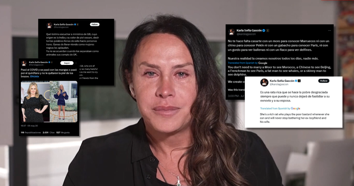 Karla Sofía Gascón niega comentarios racistas y contra Selena Gomez: “la mayoría son falsas”