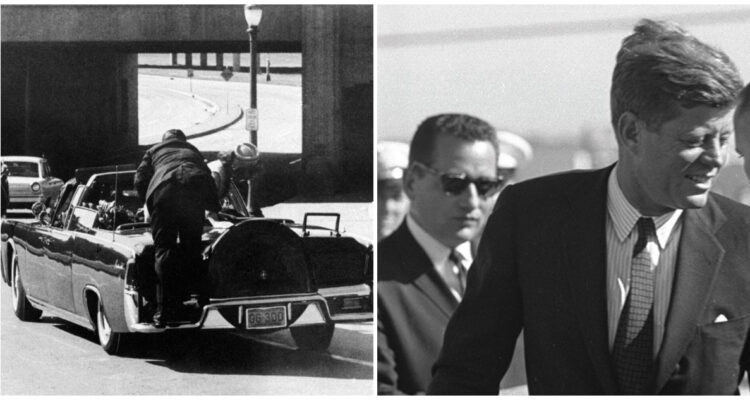 Clin Hill detrás de John F. Kennedy | X
