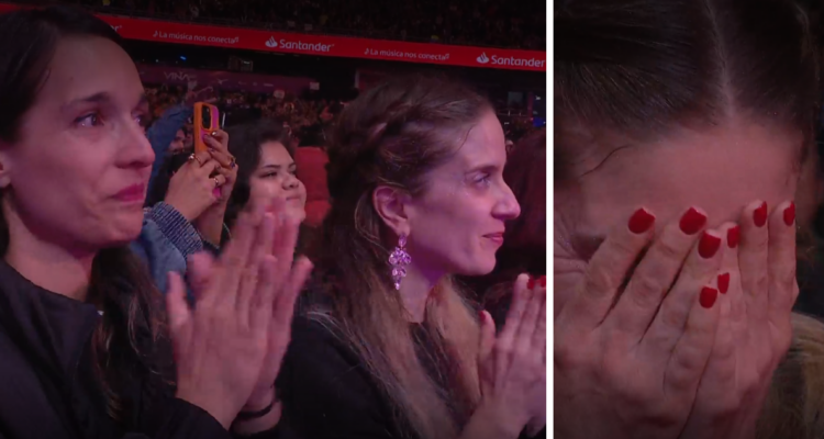 La evidente emoción de Alison Mandel y María José Bello tras el triunfo de Chiqui Aguayo en Viña