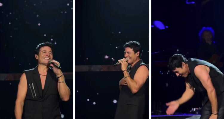 La graciosa reacción de Chayanne luego que fanáticos le gritaran “papi” en pleno concierto