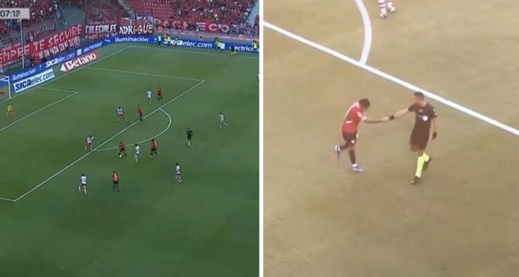 Luciano Cabral destacó en triunfo de Independiente en Argentina.