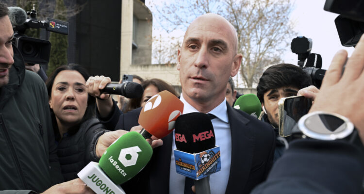 Luis Rubiales en su juicio por el beso a Jenni Hermoso